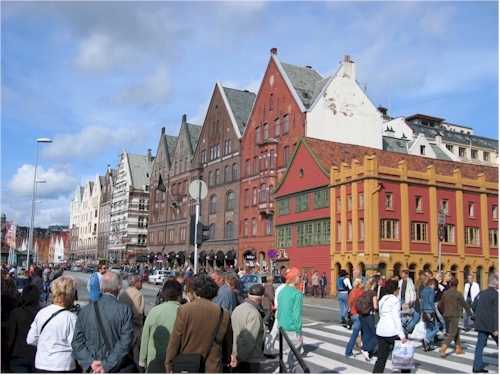 crowded saturday in bergen